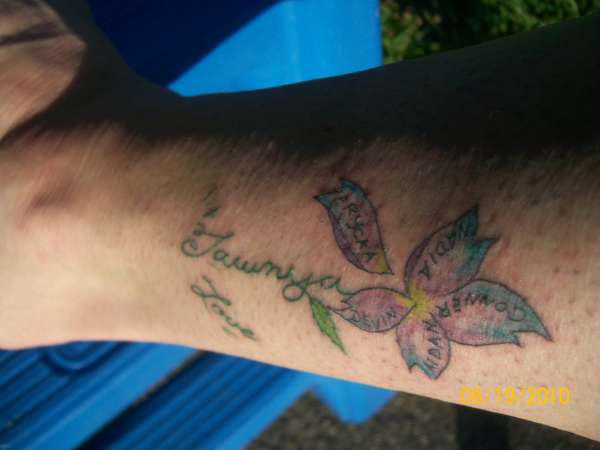 Love bloom tattoo