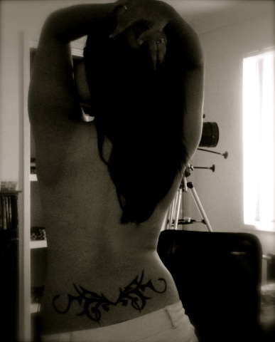 Lower Back Tribal tattoo