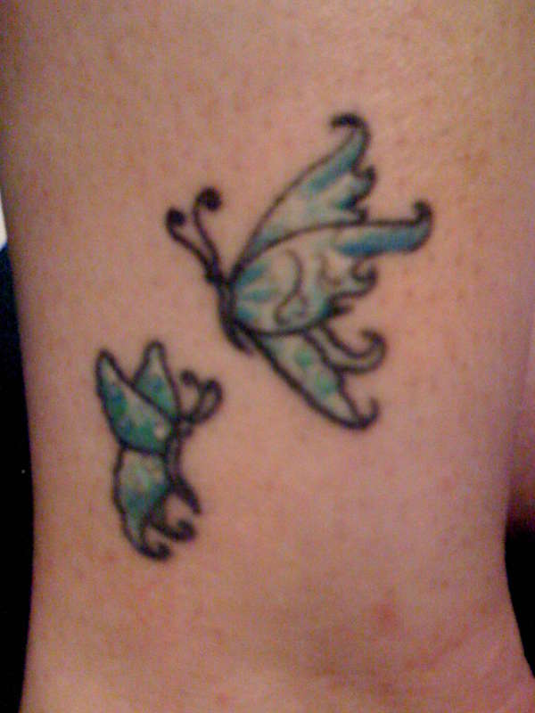 My Butterfly Girls tattoo