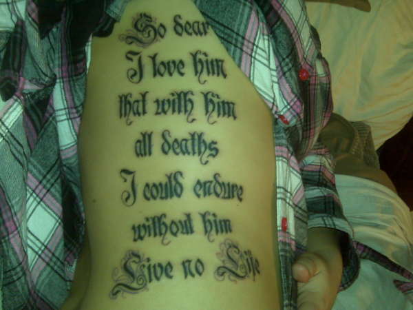 My first tattoo tattoo