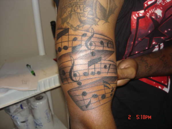 Reading Music Made SImple! tattoo