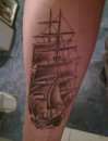 Ship tattoo