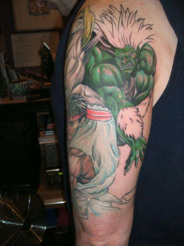 Street Fighter Tattoo 2 tattoo