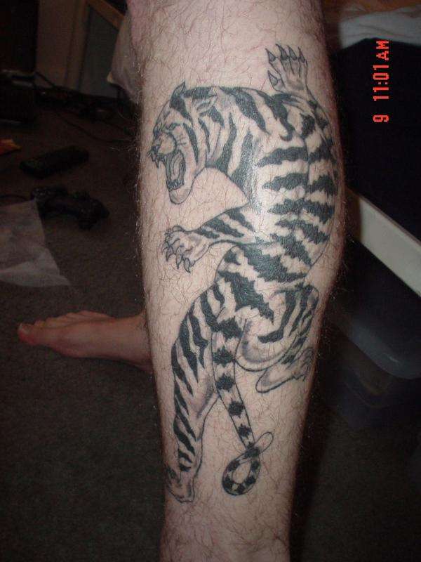 Tiger tattoo