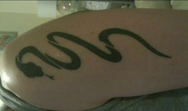 Tribal Snake tattoo