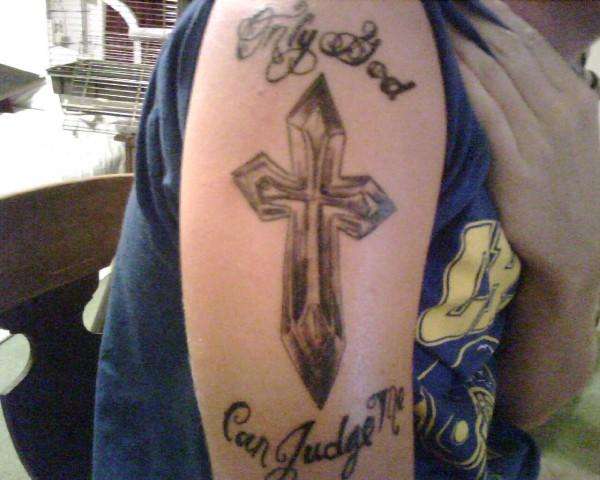 cross tattoo