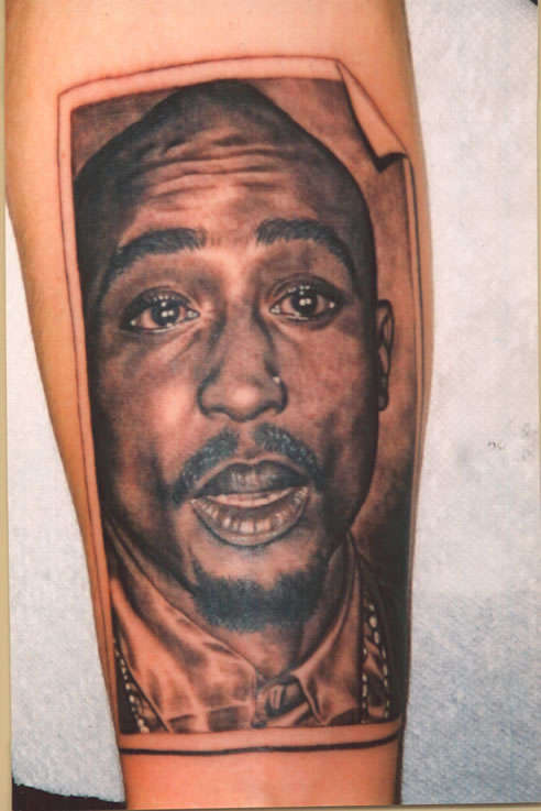 tupac tattoo tattoo