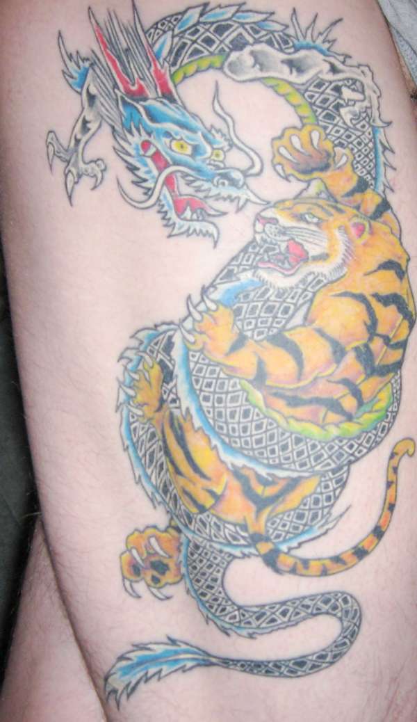 dragon/tiger tattoo