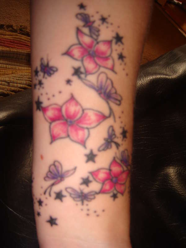 flowers tattoo