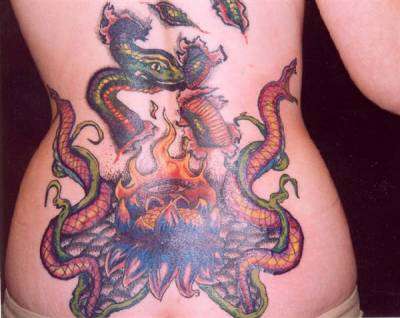 beckys back tattoo