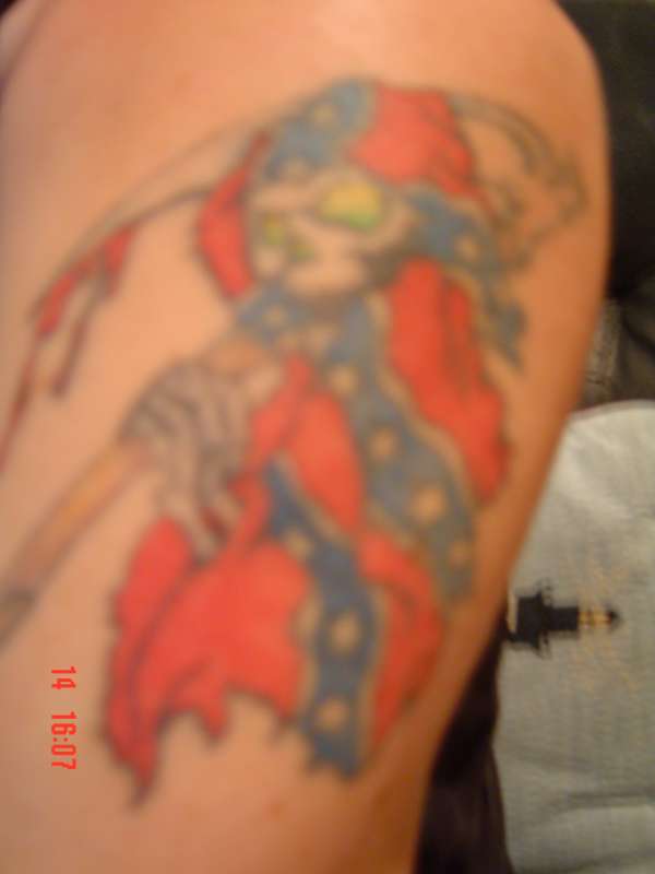 Rebel Reaper tattoo