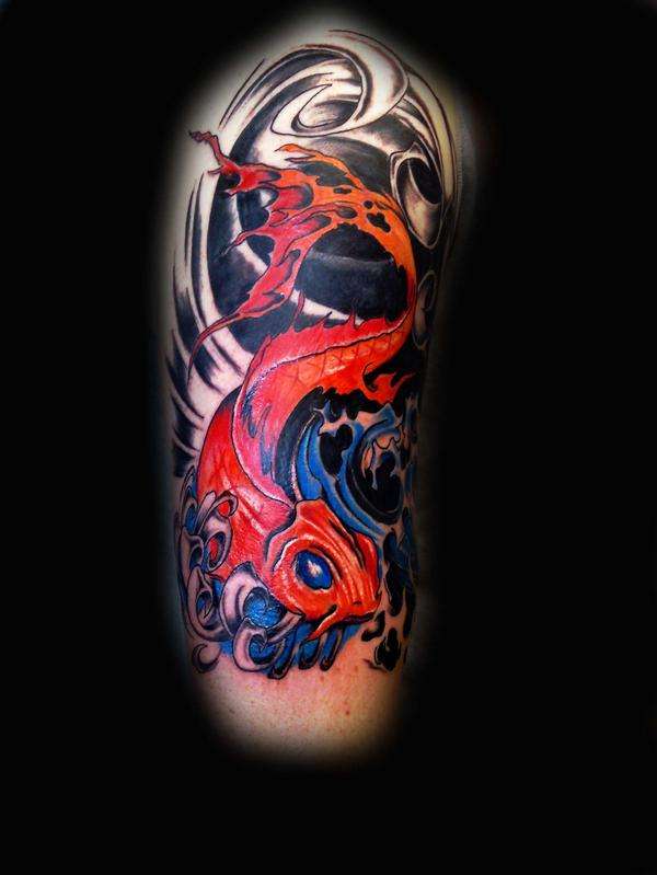 koi tattoo