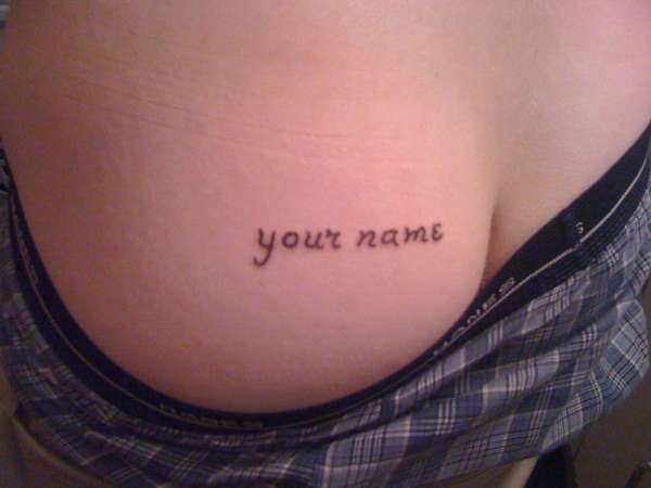 your name tattoo