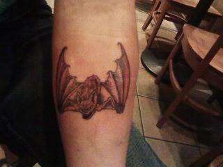 Bat tattoo