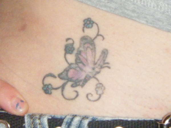 Butterfly Baby tattoo