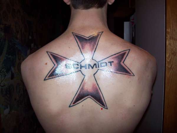 Cross tattoo