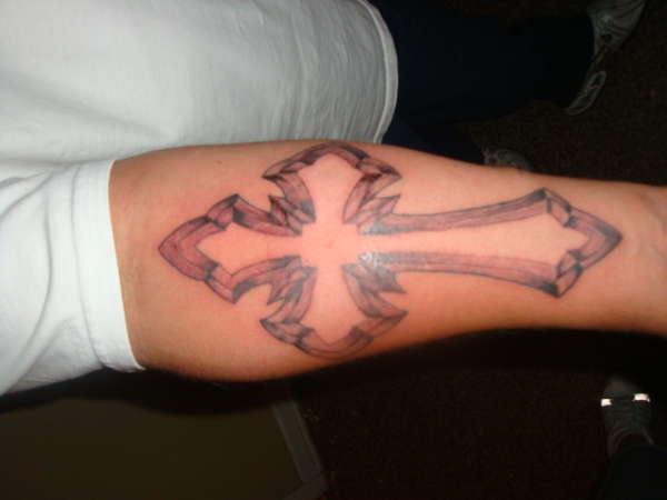 Cross tattoo