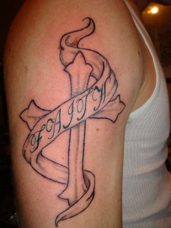 Cross tattoo