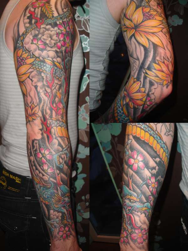 Dragon Sleeve tattoo