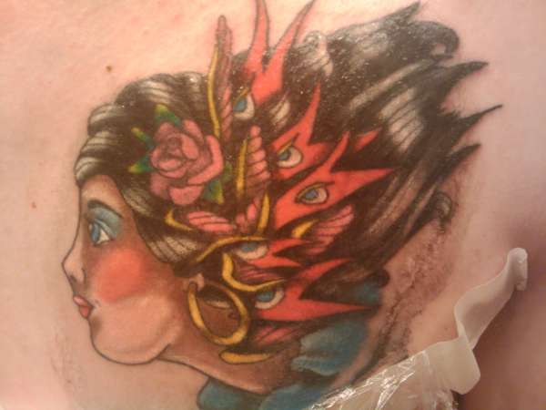 Face Finished tattoo