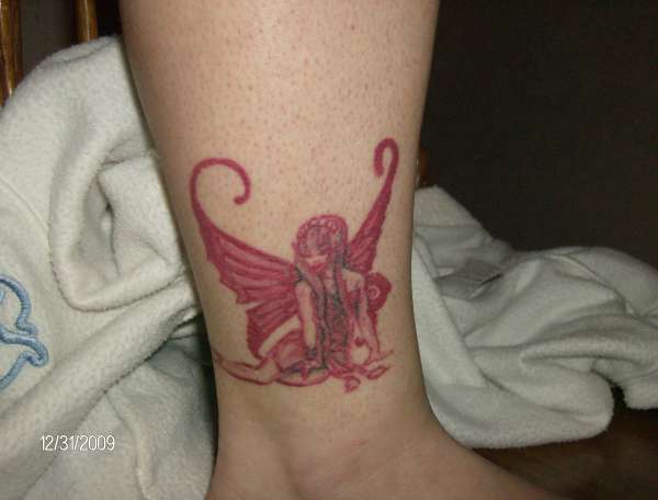 Fuscia Fairie tattoo