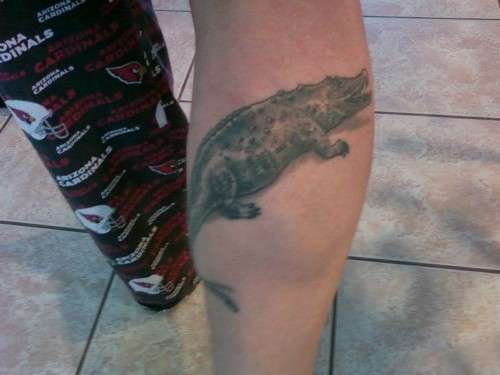 Gator tattoo