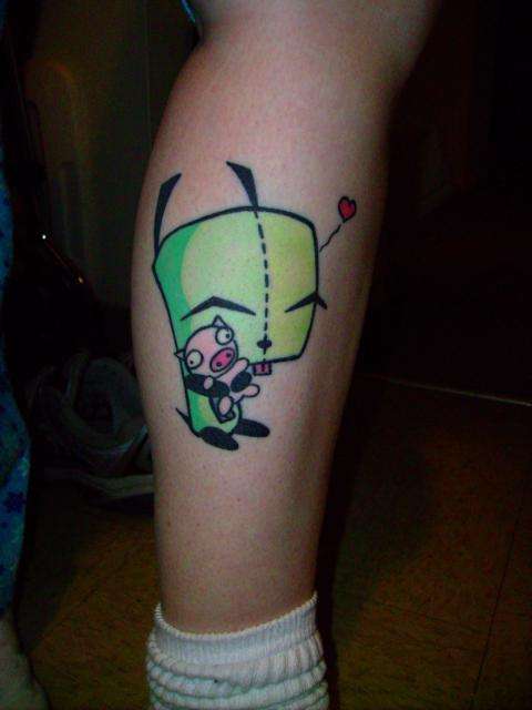Featured image of post Invader Zim Gir Tattoo The series centers on an extraterrestrial named zim voiced by richard steven horvitz from the planet irk