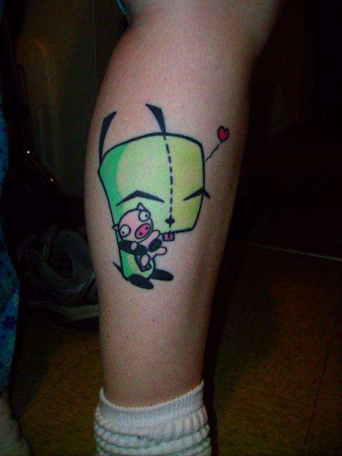 Gir and Piggy tattoo