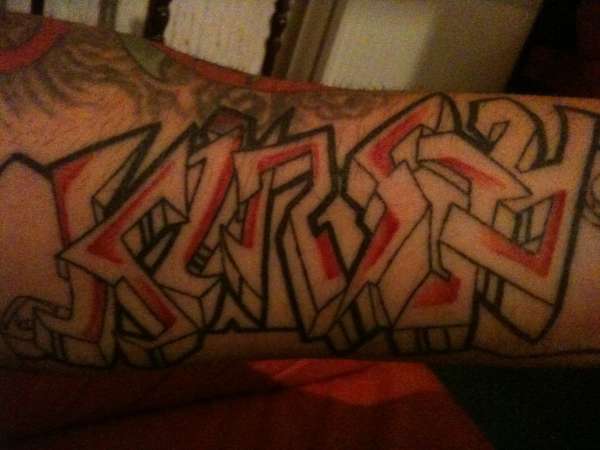 Graffiti tattoo