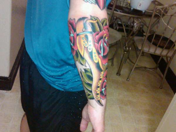 Italian bullhorn 2 tattoo