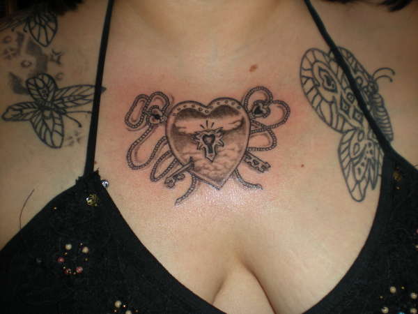 KEYS TO HER HEART tattoo