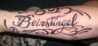 My Last Name tattoo