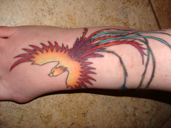Phoenix foot piece... tattoo