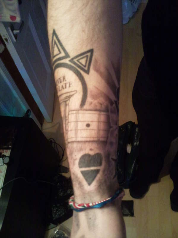 Right sleeve tattoo