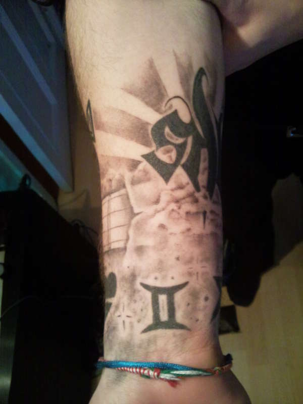 Right sleeve tattoo