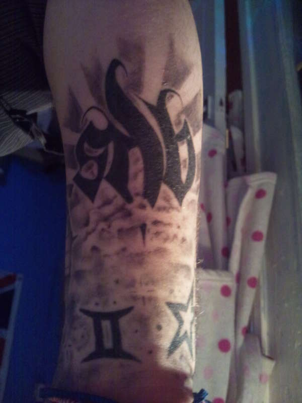 Right sleeve tattoo