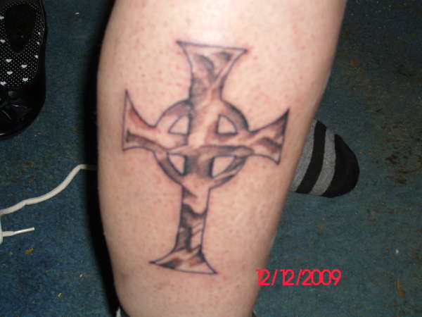 The Boondock Saints Cross tattoo
