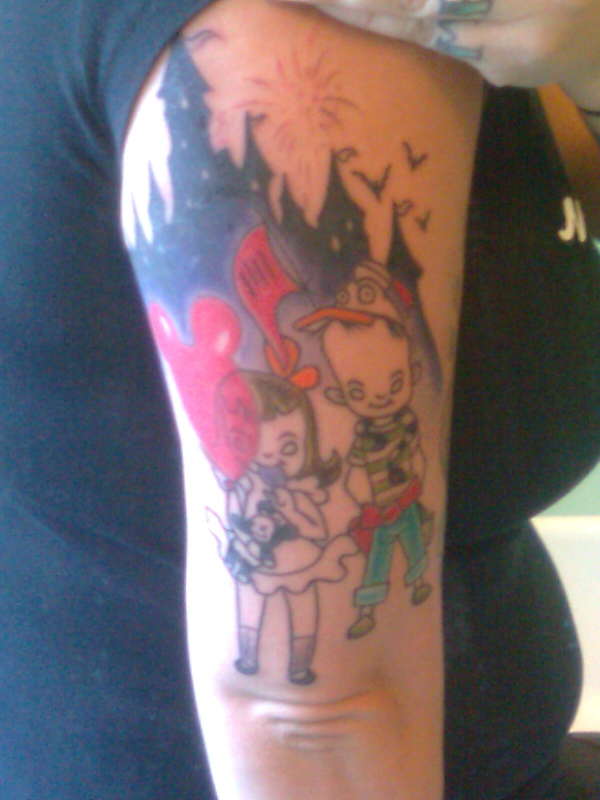 Tribute to Disneyland tattoo