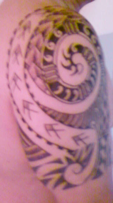 Side tattoo