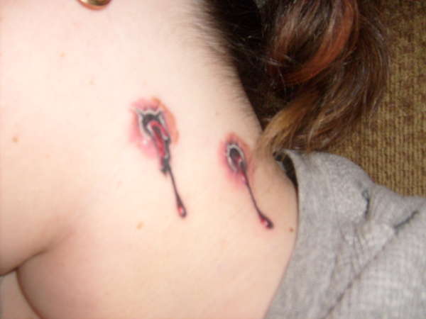 Vampire Bite tattoo tattoo