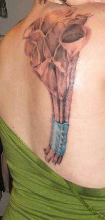 Wedding Bouquet tattoo