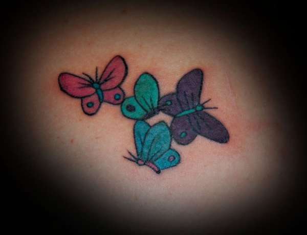 butt-erflies tattoo