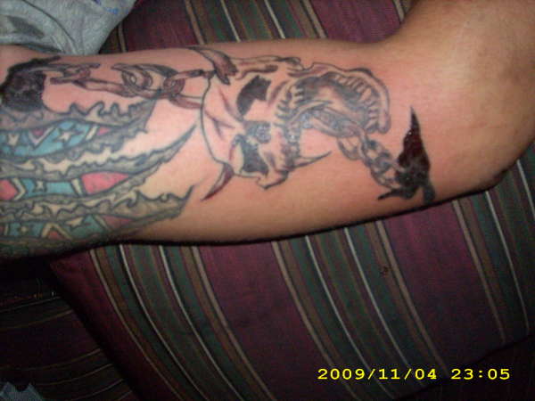 chain tattoo
