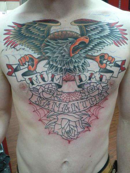 chets plate tattoo