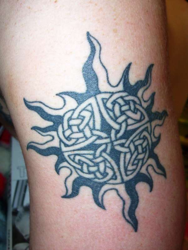 Celtic knots tattoo