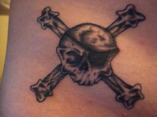 pirate skull tattoo