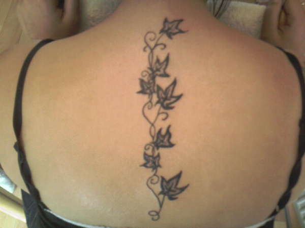 leaves tattoo