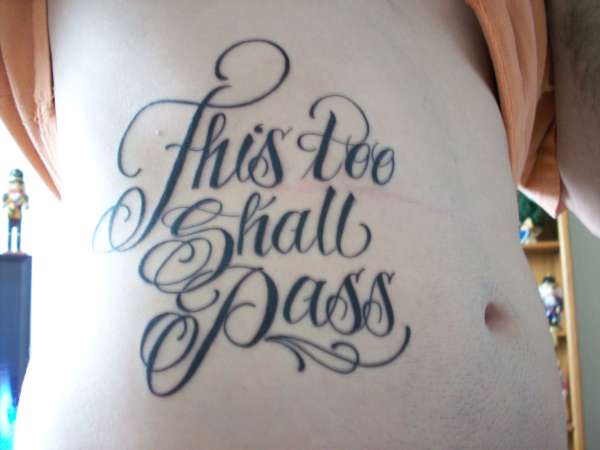 this too shall pass tattoo