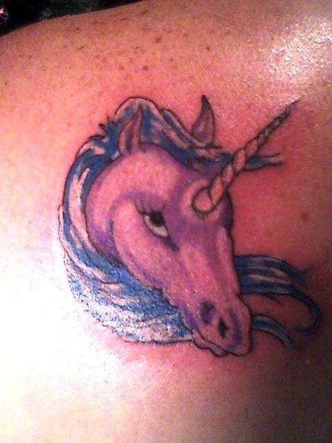 unicorn tattoo