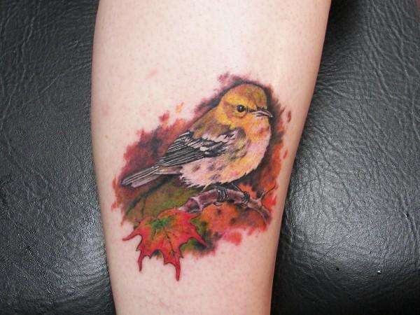 Bird tattoo